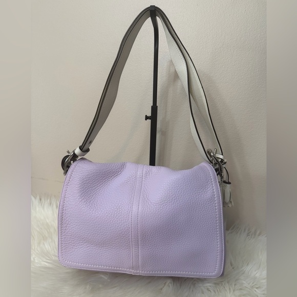 Coach Handbags - Vintage Coach Lavender Hampton  Convertible Shoulder Bag/ Hand bag # F10685